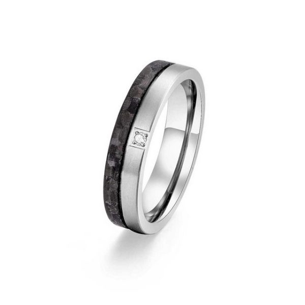 Adam & Eve Trauring Carbon/Titan - Eheringe