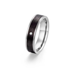 Adam & Eve Trauring Carbon/Titan - Eheringe