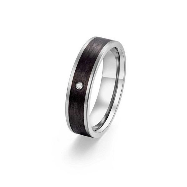 Adam & Eve Trauring Carbon/Titan - Eheringe