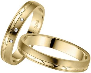 Firetti Trauring Schmuck Geschenk Gold 375 Hochzeit Ehering "LIEBE"
