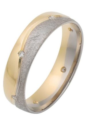 Firetti Trauring Schmuck Geschenk Gold 375 Hochzeit Ehering Trauring "LIEBE" Welle