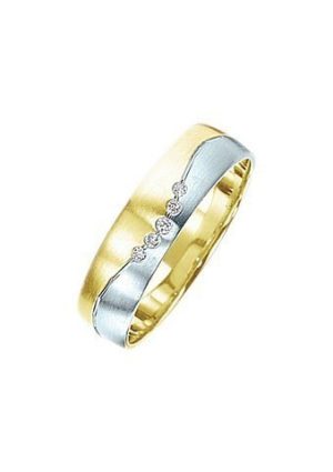 Firetti Trauring Schmuck Geschenk Gold 375 Hochzeit Ehering Trauring "LIEBE" Welle