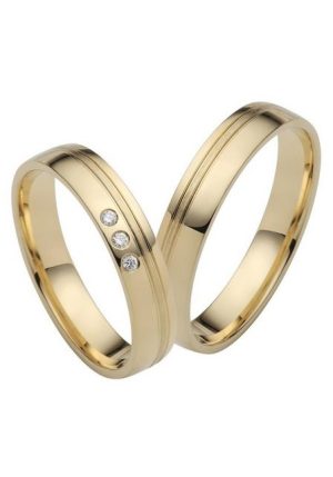Firetti Trauring Schmuck Geschenk Gold 750 Hochzeit Ehering "LIEBE"