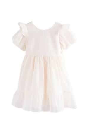LAURA ASHLEY Partykleid Laura Ashley Brautjungfernkleid mit Schleife (1-tlg)
