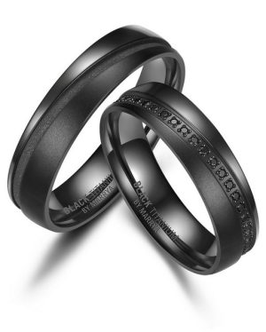 MARRYA Trauring BLACK TITANIUM by MARRYA
