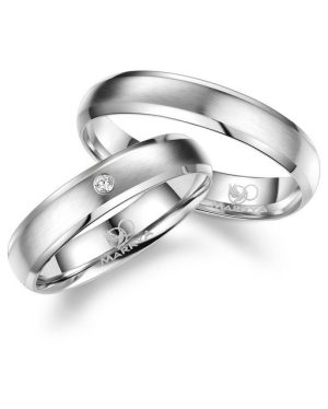 MARRYA Trauring Silber Ringe Trauringe Eheringe Partnerringe