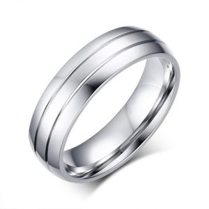 Order & Smile Schmuck Fingerring Eheringe günstig: Trauringe / Ring aus Edelstahl