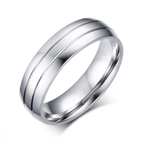 Order & Smile Schmuck Fingerring Eheringe günstig: Trauringe / Ring aus Edelstahl