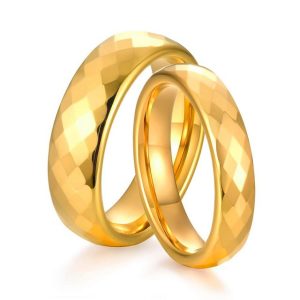 Order & Smile Schmuck Trauring Eheringe Wolfram gold