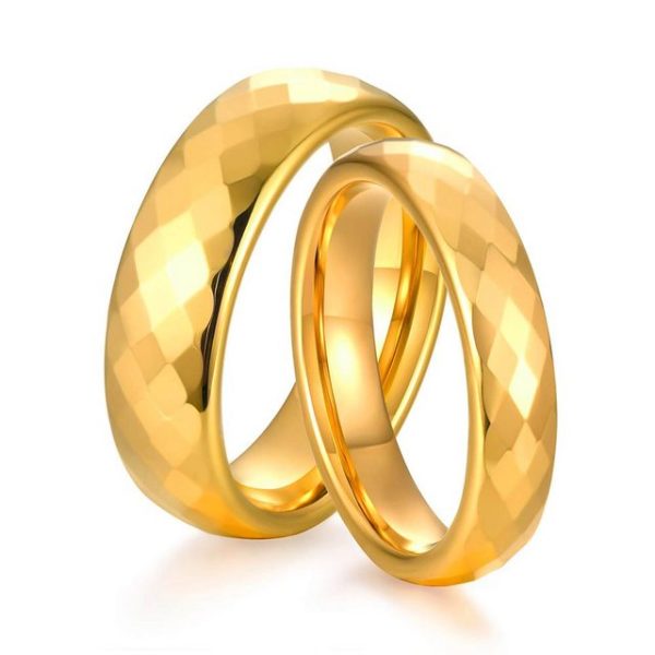 Order & Smile Schmuck Trauring Eheringe Wolfram gold