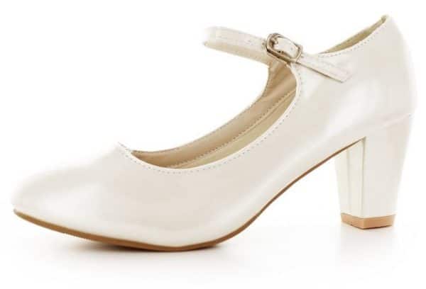 White Lady 821 MaryJane - Lack Spangenpumps Spangenpumps