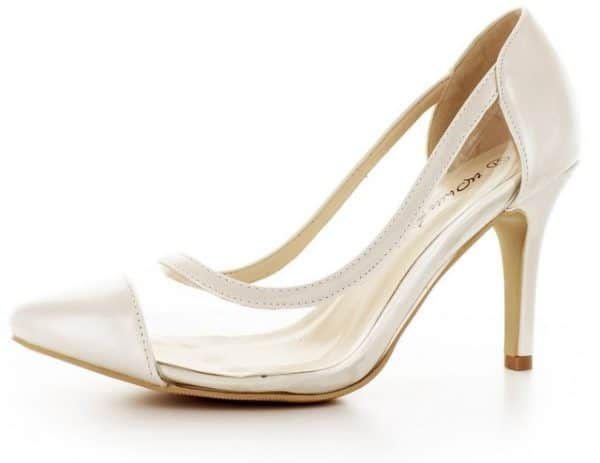White Lady 829 Seethrough Pumps aus Lackleder Pumps