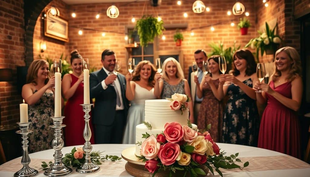38. Hochzeitstag Party