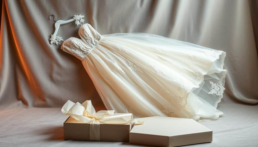 Brautkleid Konservierung nach der Hochzeit