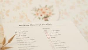 Checkliste 12 Monate vor der Hochzeit