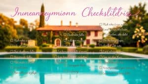 Checkliste Hochzeitsreise