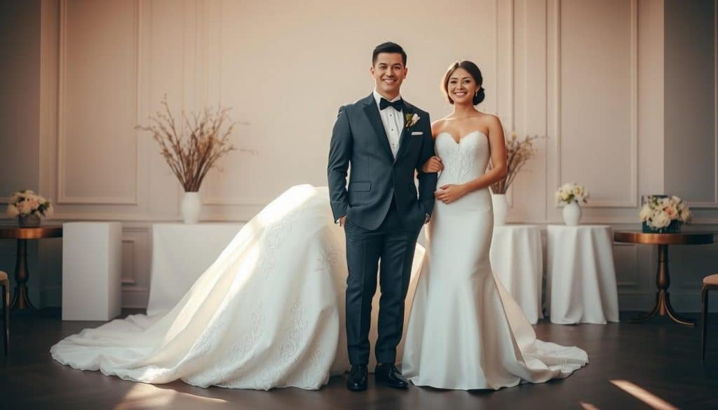 Checkliste für die Hochzeitsoutfits: Brautkleid, Anzug & Accessoires