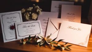 Checkliste für die Hochzeitspapeterie: Save-the-Date, Einladungen & Dankeskarten