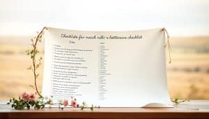 Checkliste für nach der Hochzeit
