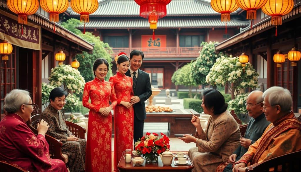 Chinesische Hochzeitstraditionen