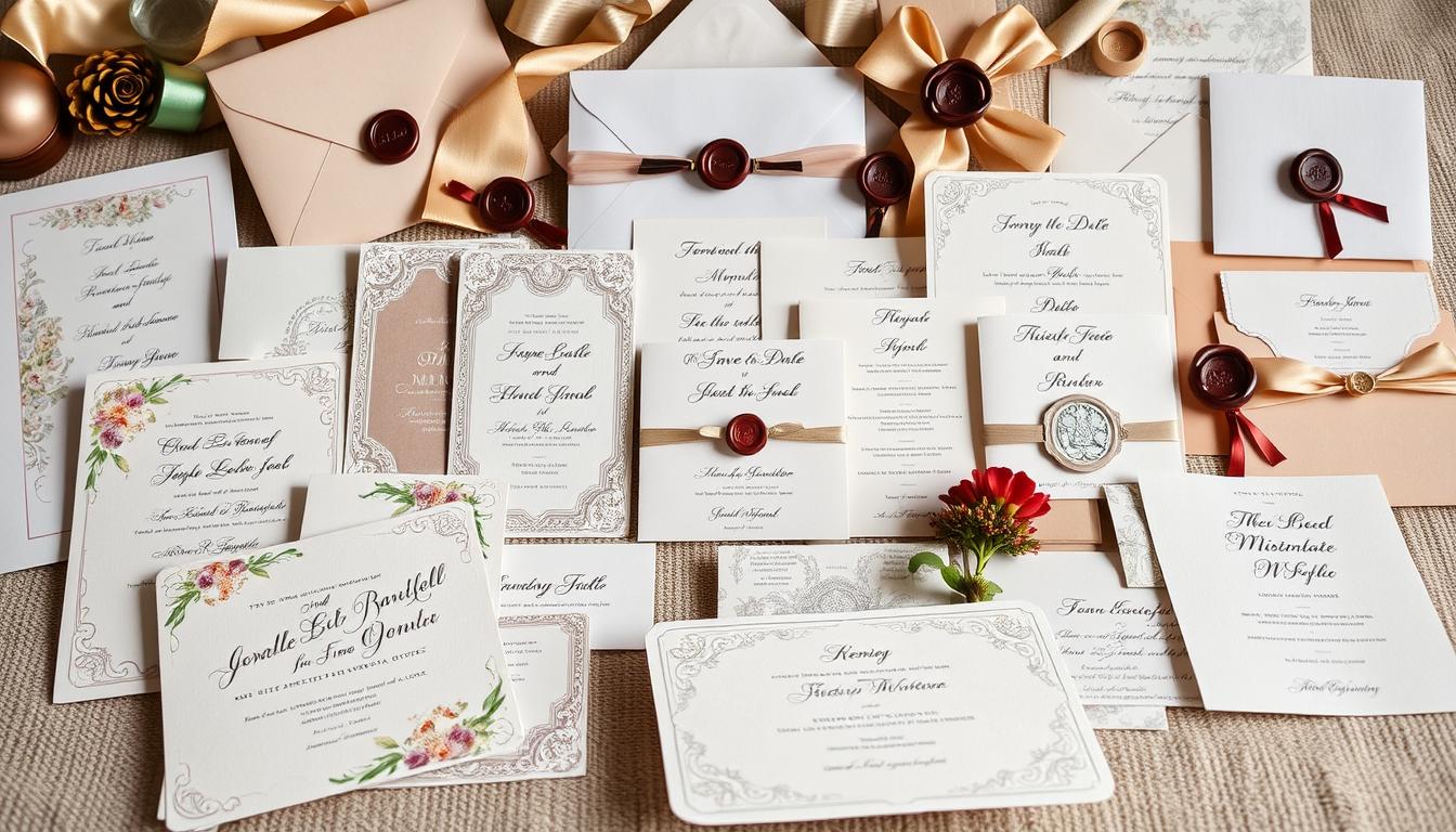 DIY  Hochzeitseinladungen selber basteln