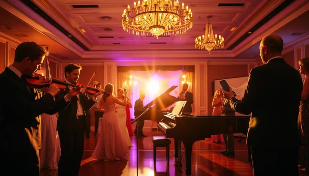 Hochzeitsmusik und Unterhaltung
