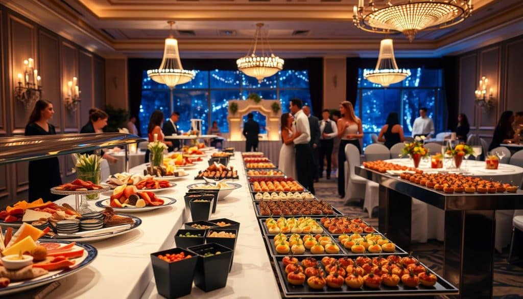 Innovatives Catering für Hochzeitsfeier