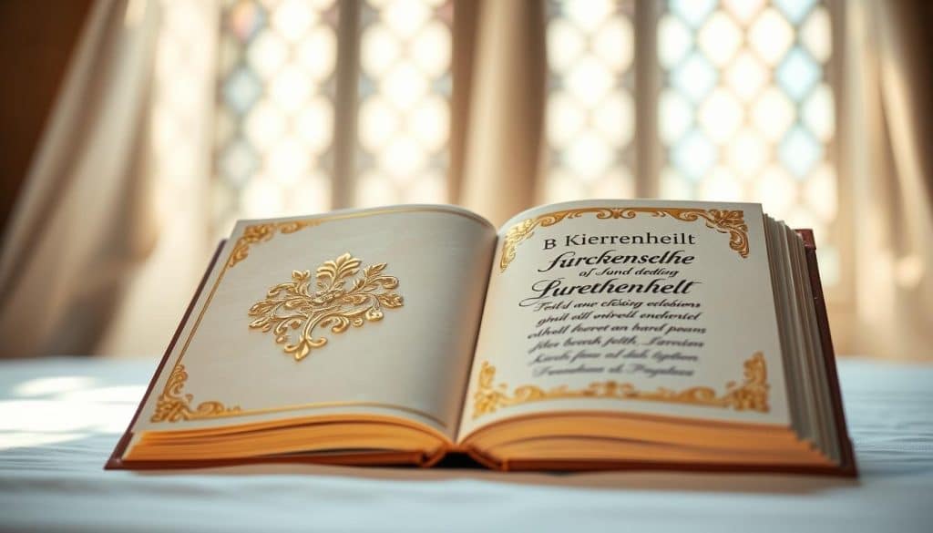 Kirchenheft für eure Hochzeit – welche Inhalte gehören rein?