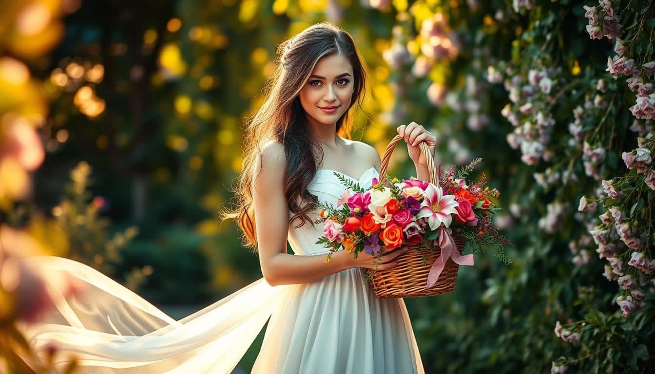 Kosten für die Blumenmädchen (Körbchen, Blumen)