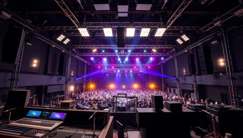 Lichttechnik und Soundequipment