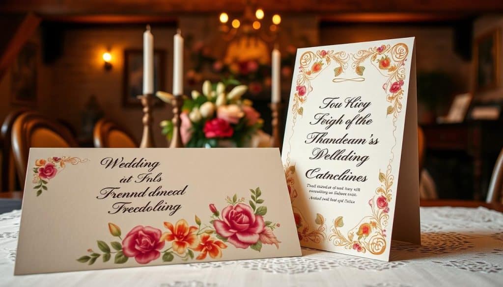 Traditionelle Glückwünsche Hochzeit