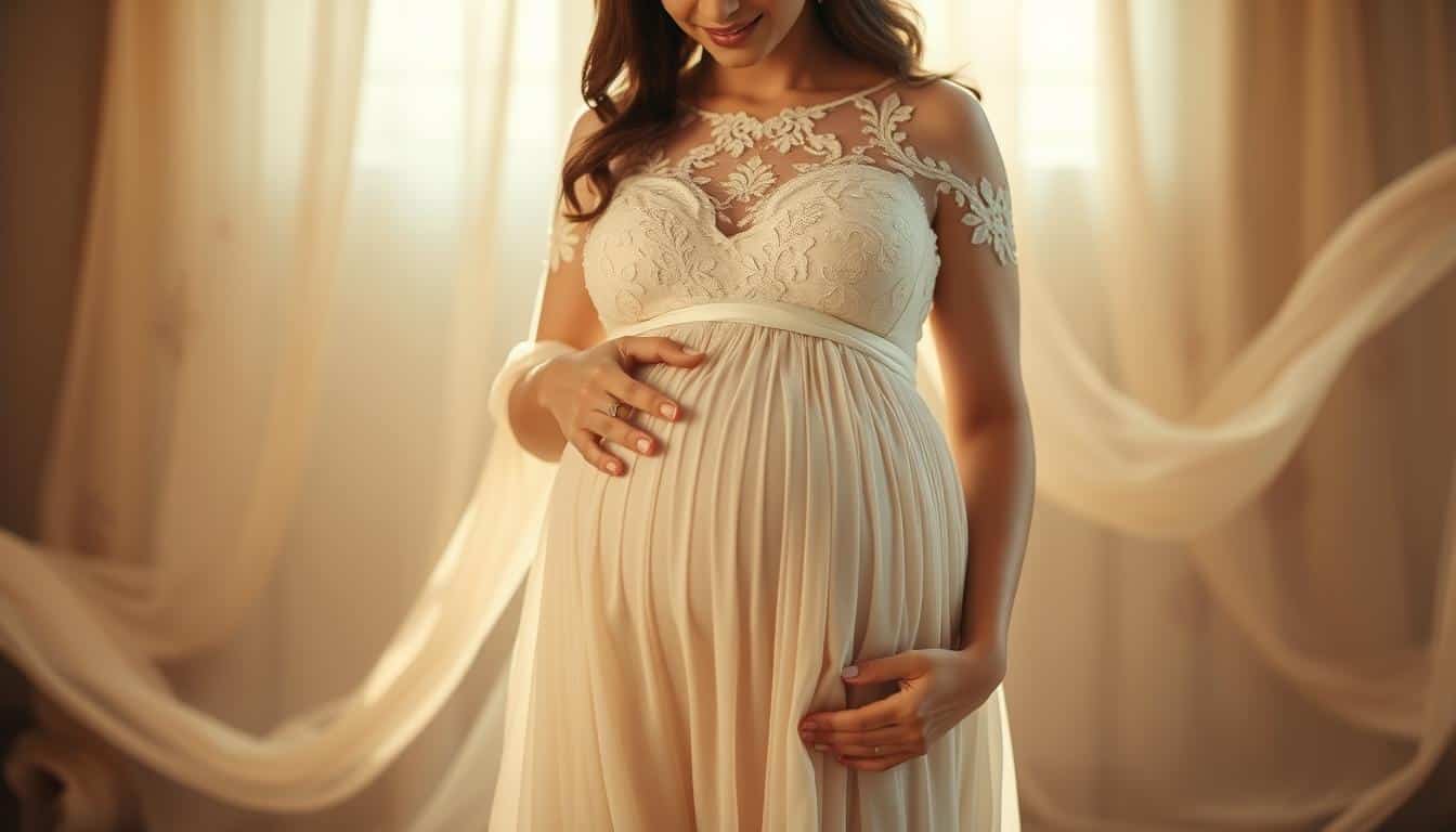 Umstandsbrautkleider – Brautmode für werdende Mamas
