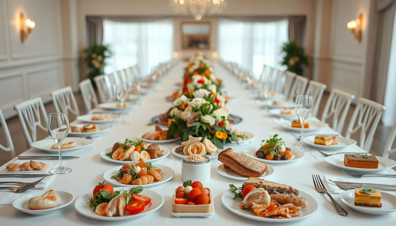 Was kostet das Hochzeitsmenü?