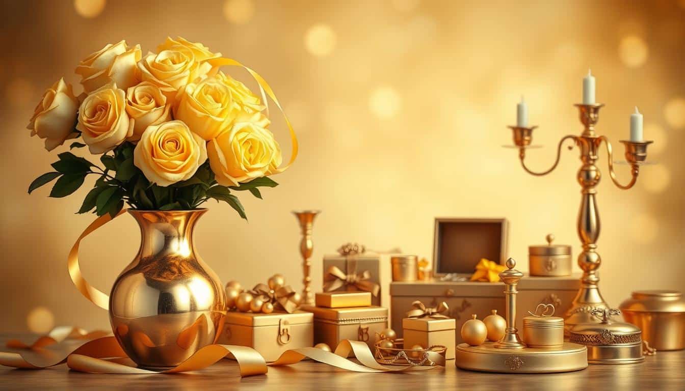 Was schenkt man zur goldenen Hochzeit?