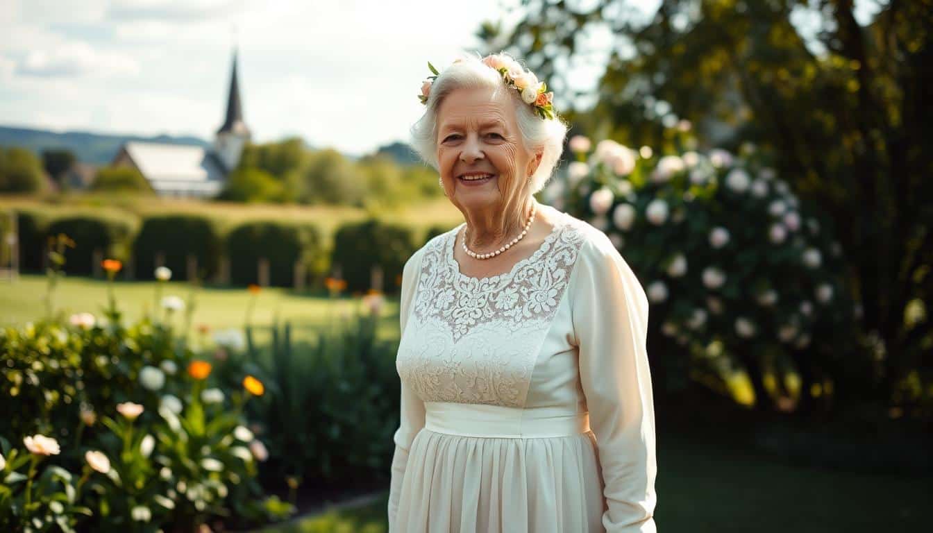 was trägt oma zur hochzeit der enkelin